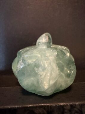 1 inch Green fluorite Decorative Crystal Pumpkin